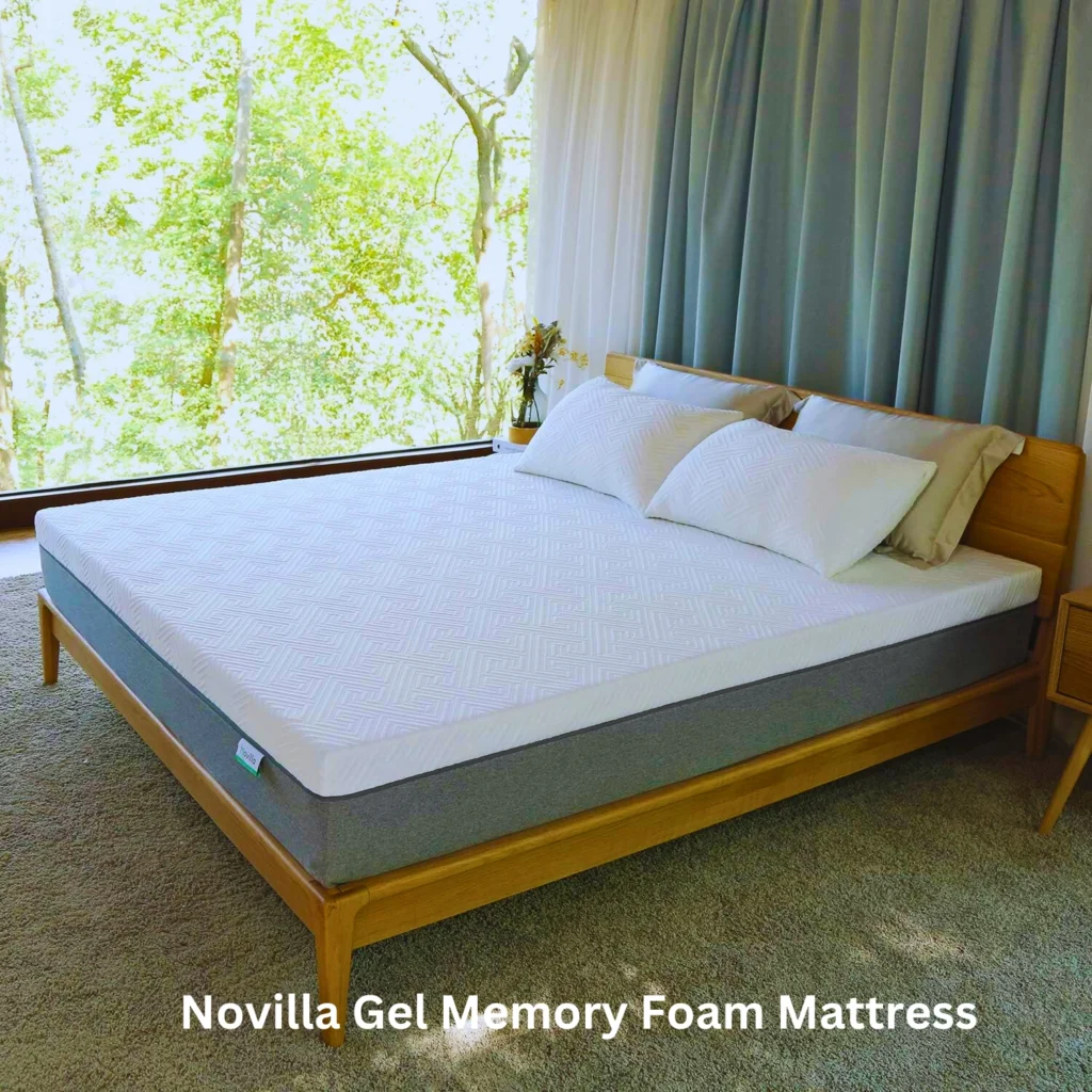 novilla gel memory foam mattress